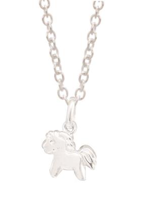 Sterling Silver Pony Necklace