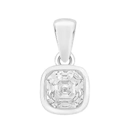 Swarovski Crystal Sterling Silver Pendant
