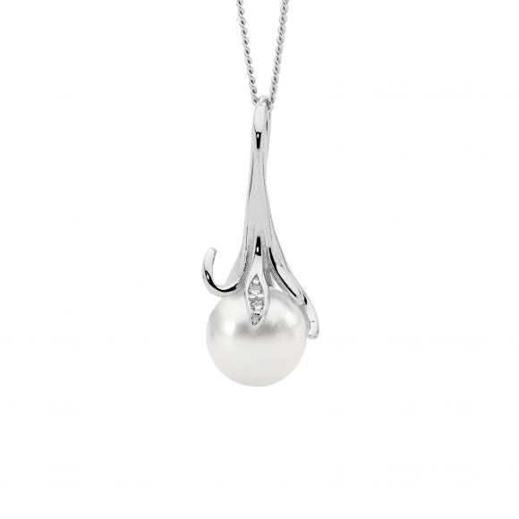 Sterling Silver Freshwater Pearl Necklace