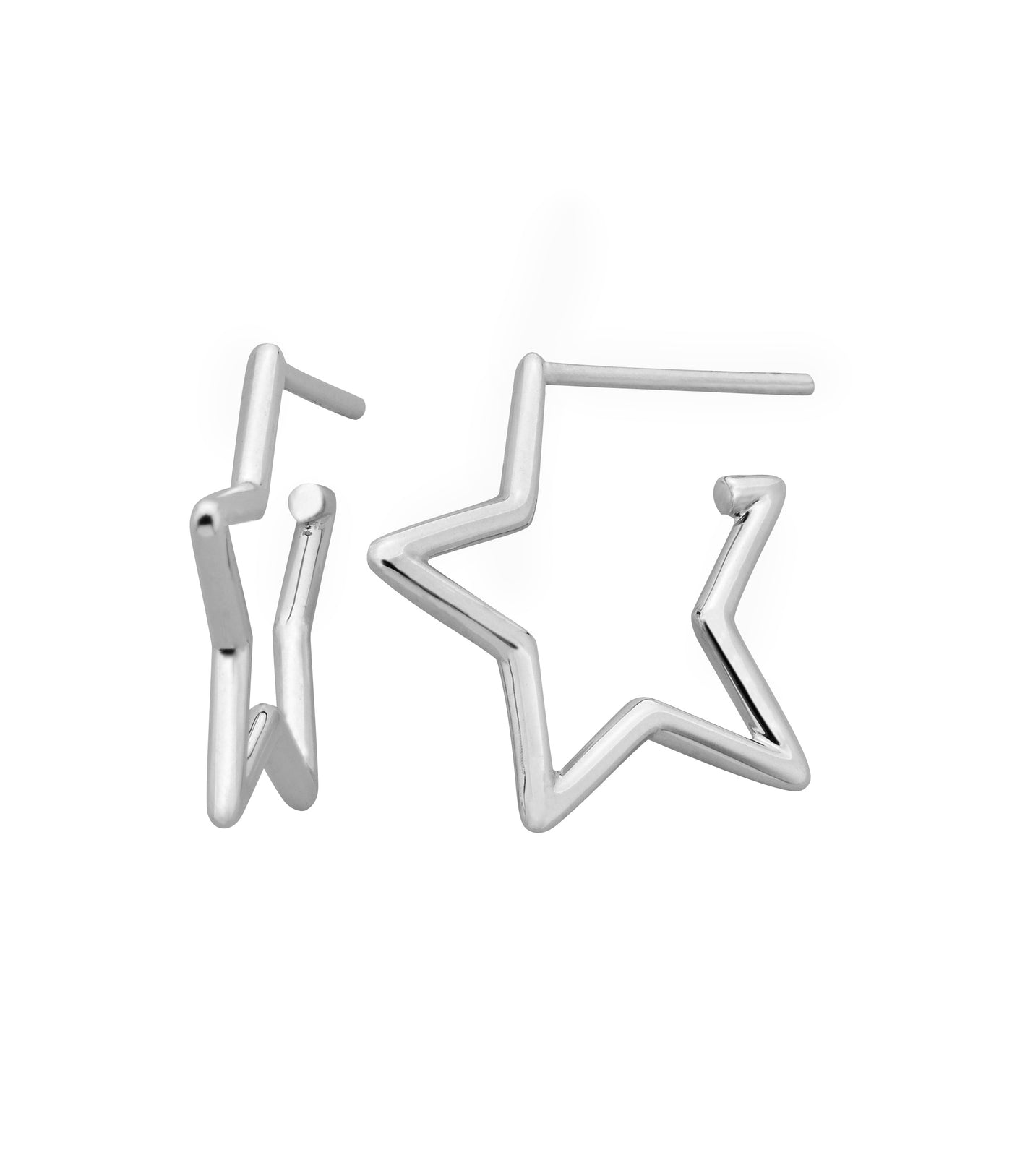 Star Outline Earrings