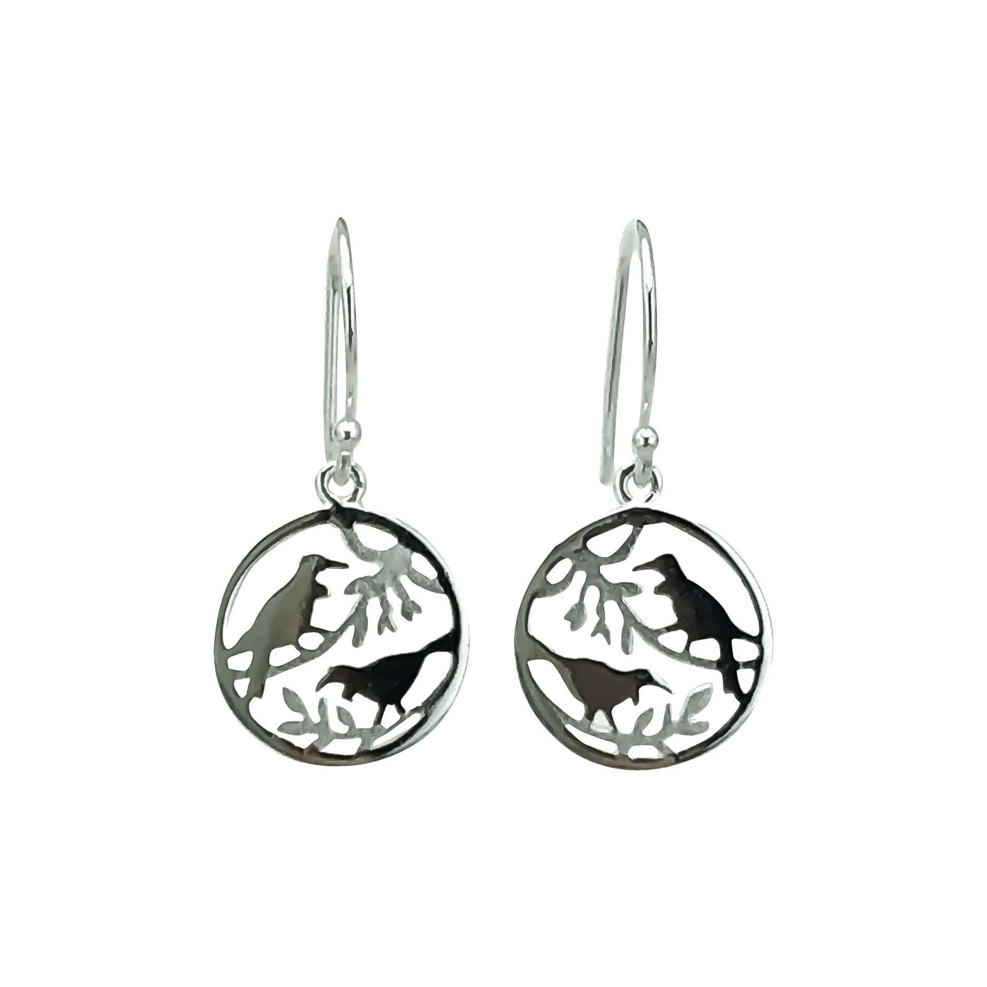 Tui In Circle Polish/Matte Earrings (small)