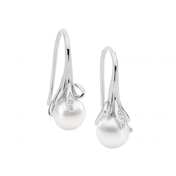Sterling Silver Freshwater Pearl Drops